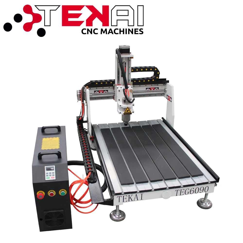 

Jinan Tekai 6090 6012 CNC Router Kit Metal Cutting Machine Price Engraver Drilling And Milling Machine