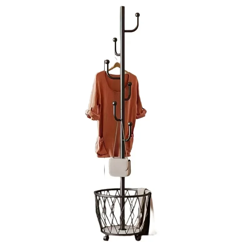 رفوف المعاطف الحديثة الدائمة الحد الأدنى الشمال شماعات الملابس المستقلة المنظم المعادن Percheros Para Ropa أثاث المنزل #6