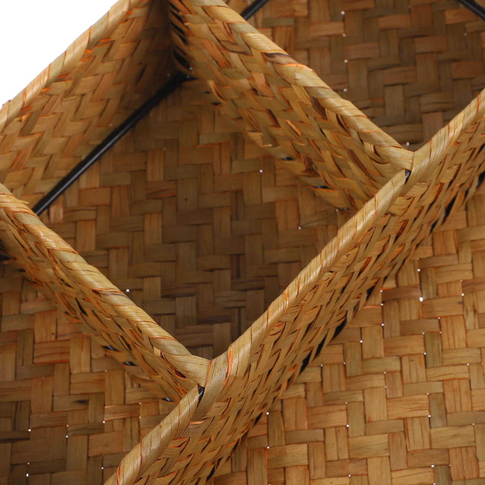 

Woven Storage Basket Home Decor ganizer Fruit Vegetable Container Snack Serving Pantry Household Baskets Gifts