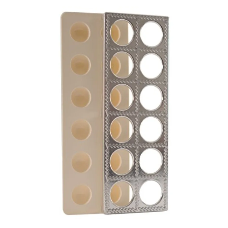 

Ravioli Maker With Press 12 Inches Metallic
