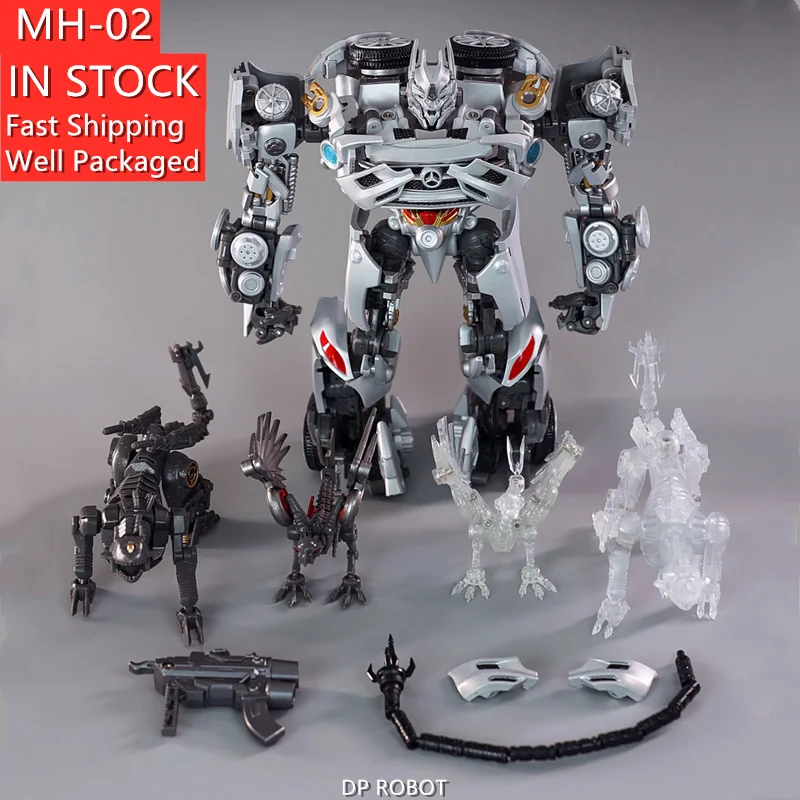 

NEW IN STCOK MHZ TOYS Transformation MH-02 MH02 Acousticwave Soundwave KO NA High Quality Action Figure With Box