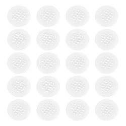 20pcs Plastic Air Vent Covers Moisture -proof Round Mesh Hole Air Vent Louver Decorative Covers Furniture Grille Ventilation
