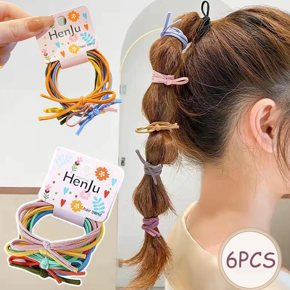 6Pcs Candy Color Bo… - image