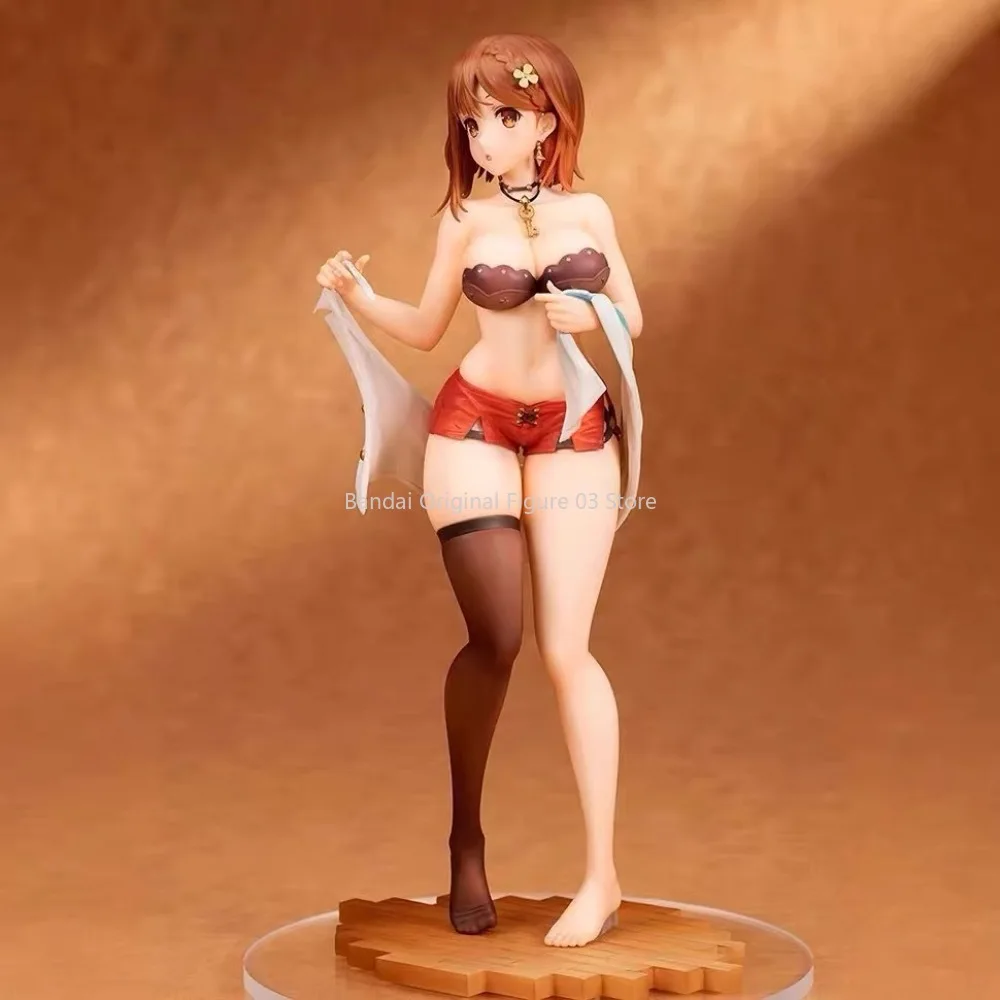 23 سنتيمتر أنيمي أتيليه ريزا 2 Ushinawareta Denshou إلى Himitsu no Yousei Reisalin ستاوت الشكل 1/7 أوكيجاي وضع لعبة مجسمة لعبة الشكل