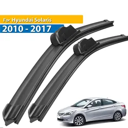 Erick's Wiper LHD Front Wiper Blades For Hyundai Solaris 2010 - 2017 Windshield Windscreen Clean Window Car Rain Brushes 26