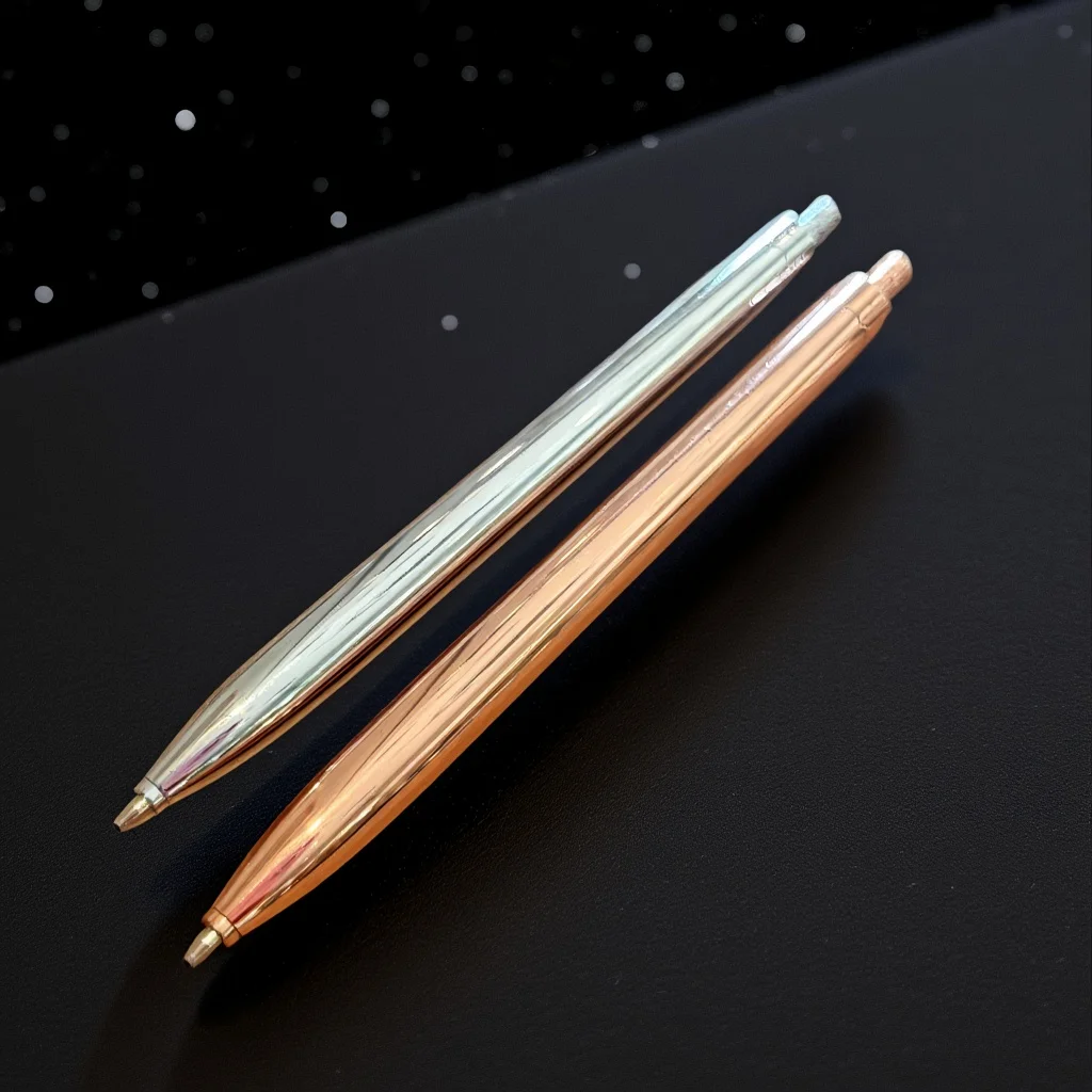 3 colors Full Copper Advertising Promotion Business Office Gift Ballpoint Pen,Quality Writing Pen for Wedding,School,Home