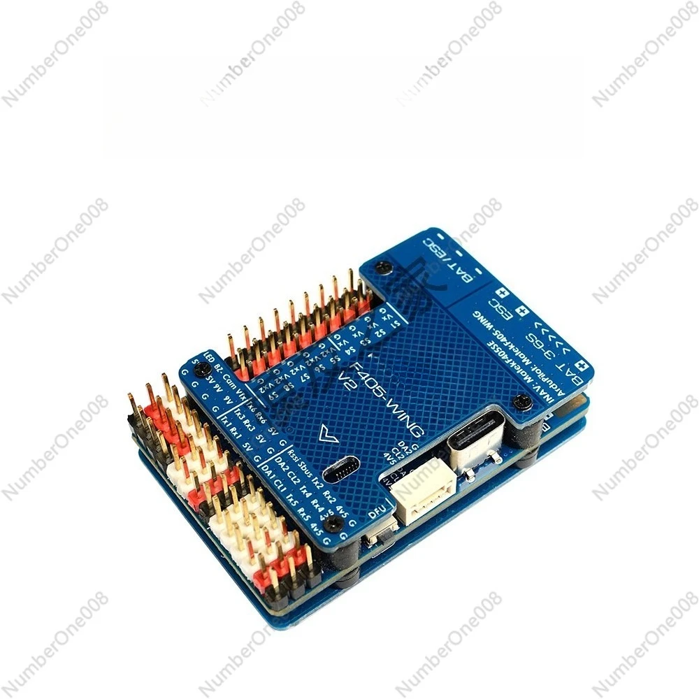 For F405-WING-V2 flight control 3~ 6S barometer OSD black box 3~ 6S model aircraft