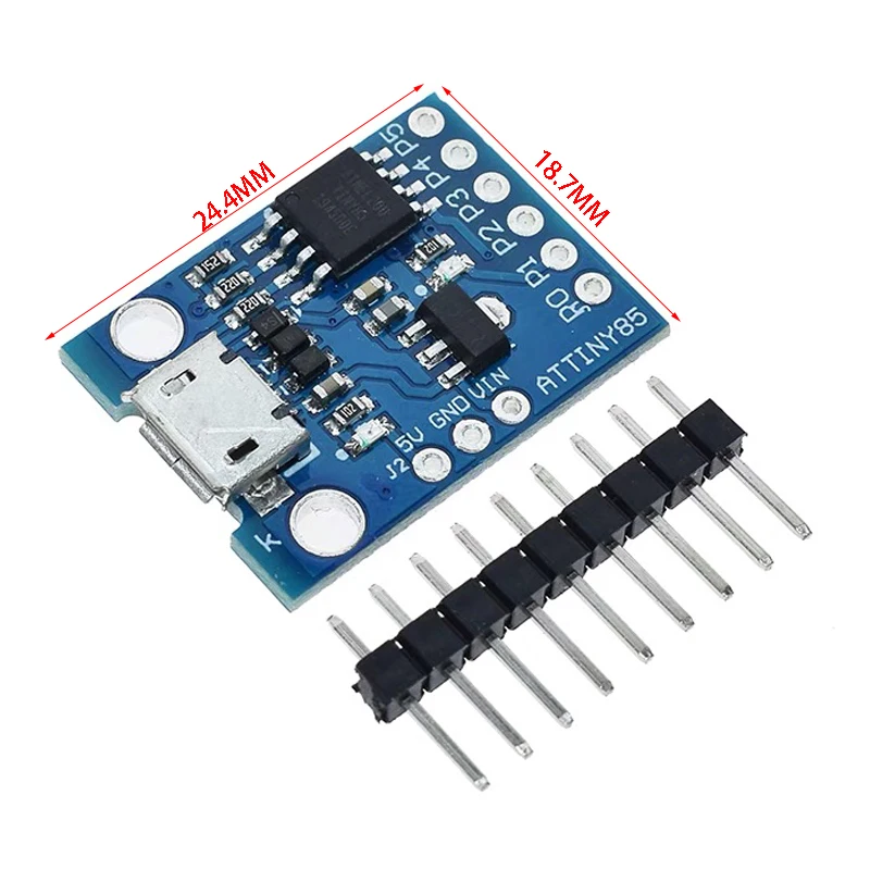 Digispark Kickstarter Micro placa de desarrollo ATTINY85/TINY85 ATTINY13A módulo para Arduino IIC I2C USB