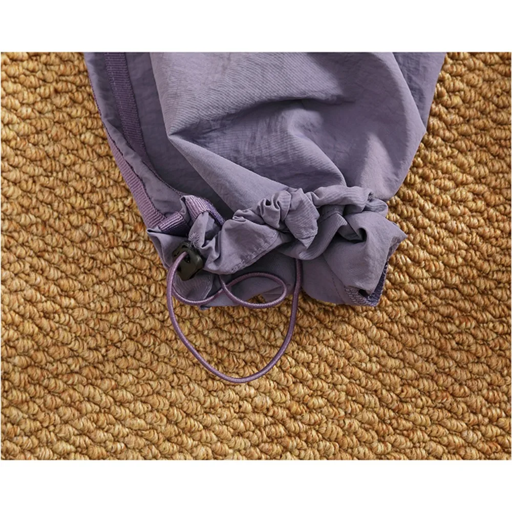 Quick-drying breathable American-style work pants for men, loose feet, drawstring, and casual pants