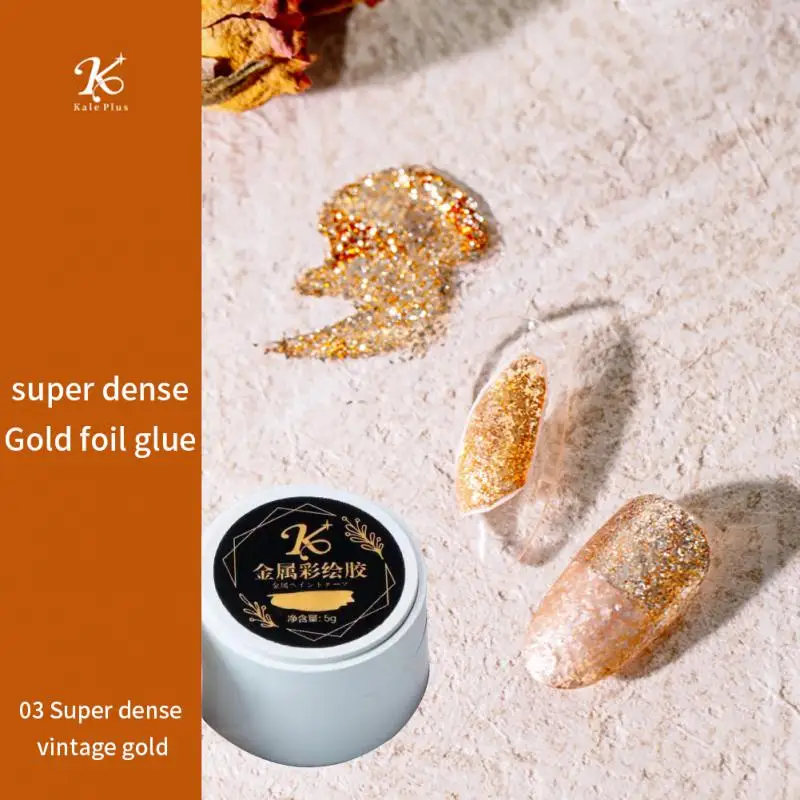 Metall linie Nagellack Gel Glitter Ver nissen glänzende Top Base Coat Voor Nagels Set Semi Permanente Voor Maniküre Nail Art tslm1