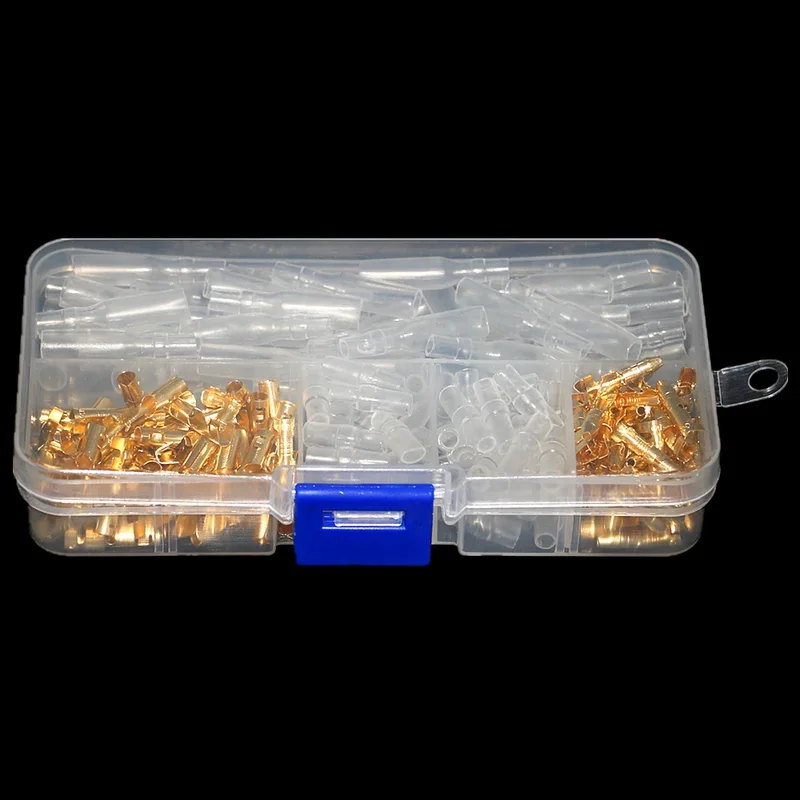 120pcs 3.5MM Male-female Connection Terminal With Insulating Cover Fast Wire Connector and Assorted kit set