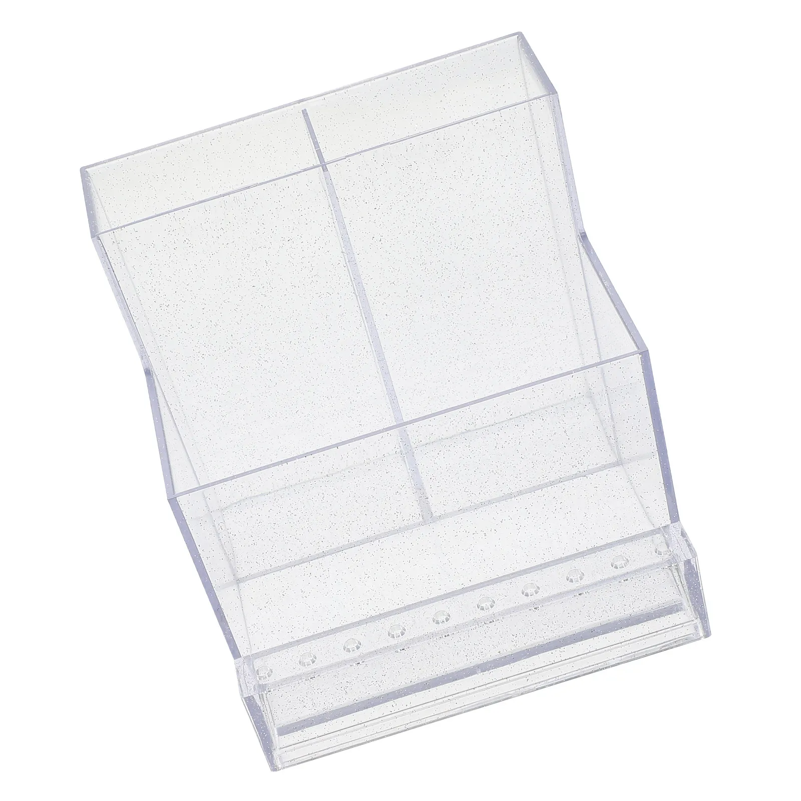 Manicure Nail Drill Bit Organizer Premium Plastic Storage Case for Grinding Heads Easy Access Quick Find Nail Art Supplies