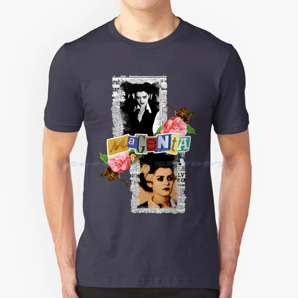 The Rocky Horror Picture Show : Magenta T Shirt 100% Cotton Tee The Rocky Horror Picture Show Tim Curry Film Trhps Dr Frank N