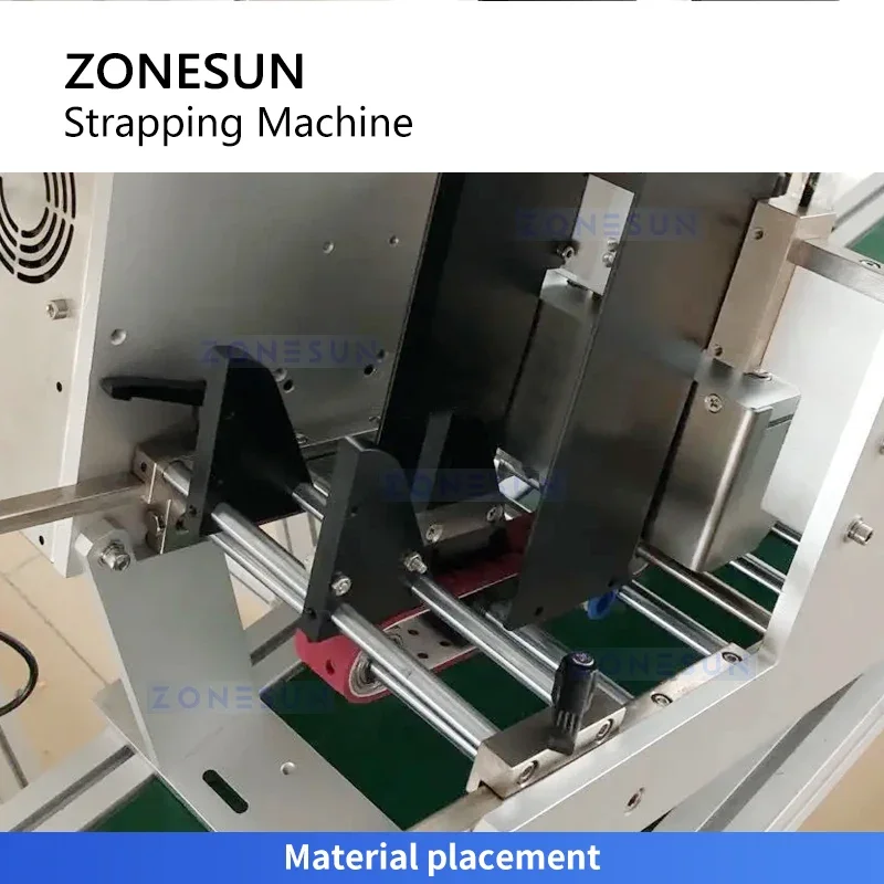 ZONESUN ZS-SZ150 Máquina para contar y flejes de etiquetas, bandas de papel y flejes de cinta OPP para tarjetas