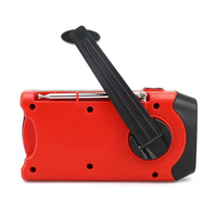 Hand Crank Solar Radio Emergency Radio With LED Light For Emergency Disaster Prevention Outdoor -A