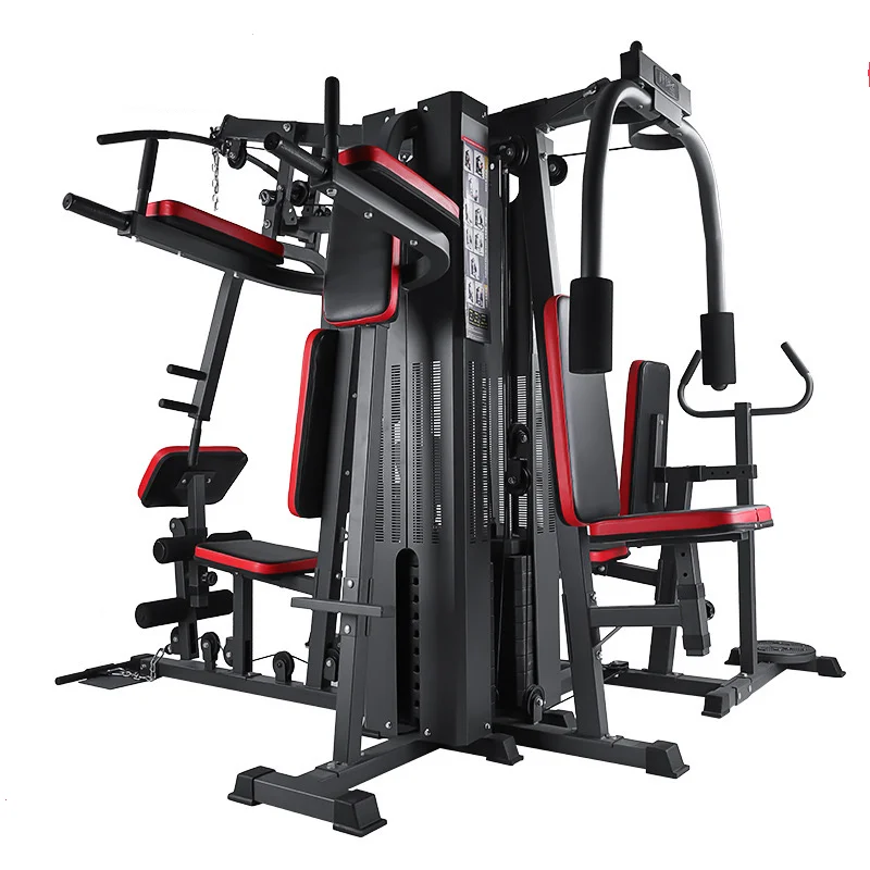 

Five-Person Station Indoor Sports Fitness Equipment Multi-Functional Multi-Trainer for Home Use