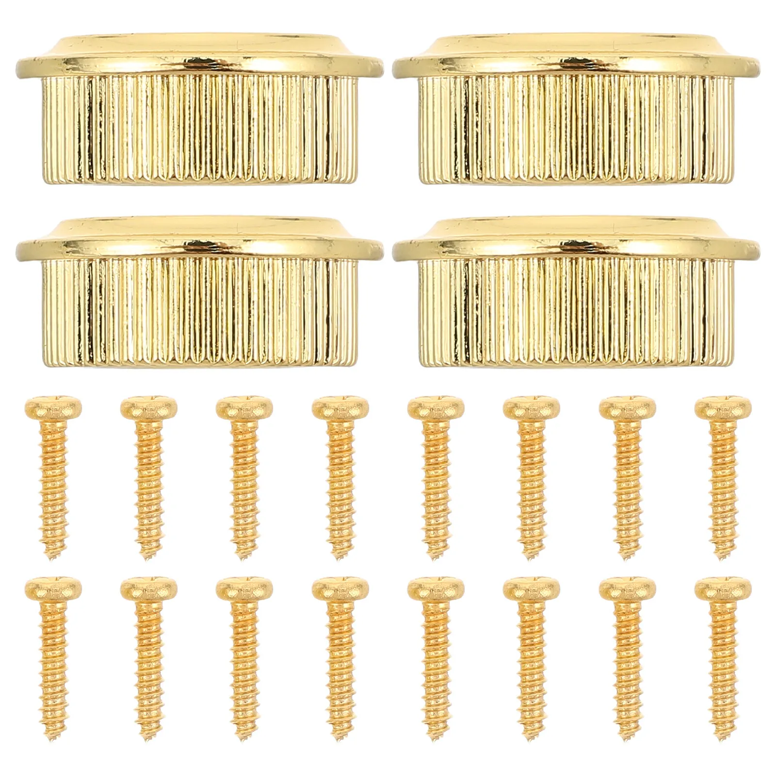 4Sets Bass Tuner Bushings Metal Threaded Tuner Bushings Bass Replacement Hardware Guitar Repair Tools Metal Threaded Bushing