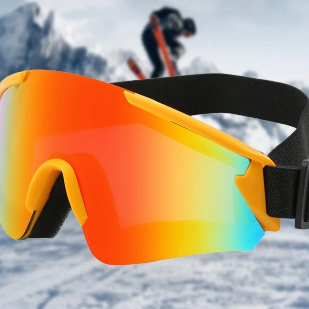 Racing Goggles Anti-Fog Ski Goggles Glasses Wind Protection Snowboard Skiing Glasses Universal Sand Proof Snow Goggle Skiing