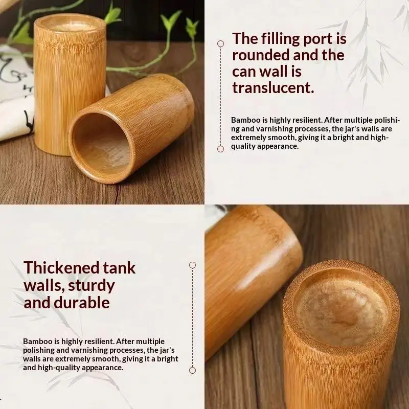Traditional Chinese Carbonized Bamboo Fire Cupping Body Massage For Health And Wellness For Personal/Home Use