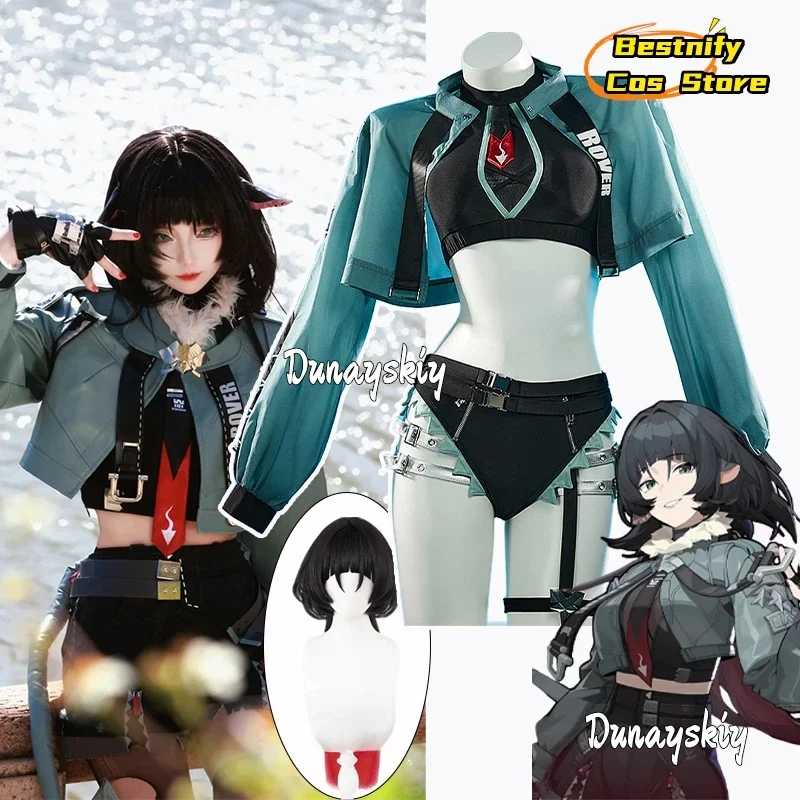 

Косплейигры Zenless Zone Zero Jane Doe Косплей Костюм из двух предметов Милый сексуальный косплей Купальник Летняя пляжная вечеринка Одежда для бассейна Женщина