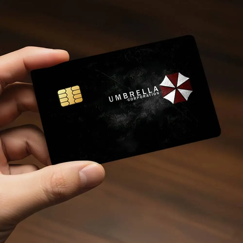 Game Umbrella Corporation Kredit-Dekorationskarten-Aufkleber, geeignet für Bankkarten, Metro Transit, kratzfest, Geschenk, 4 Stück – Detail 8