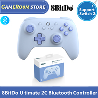 8BitDo Ultimate 2C Bluetooth Controller for Switch 2 Wireless Gamepad with Hall Effect Joystock for Nintendo Switch,OLED Console