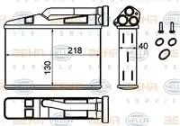 Store code: 204 for heater radiator M57 M54 E39 X5 E53