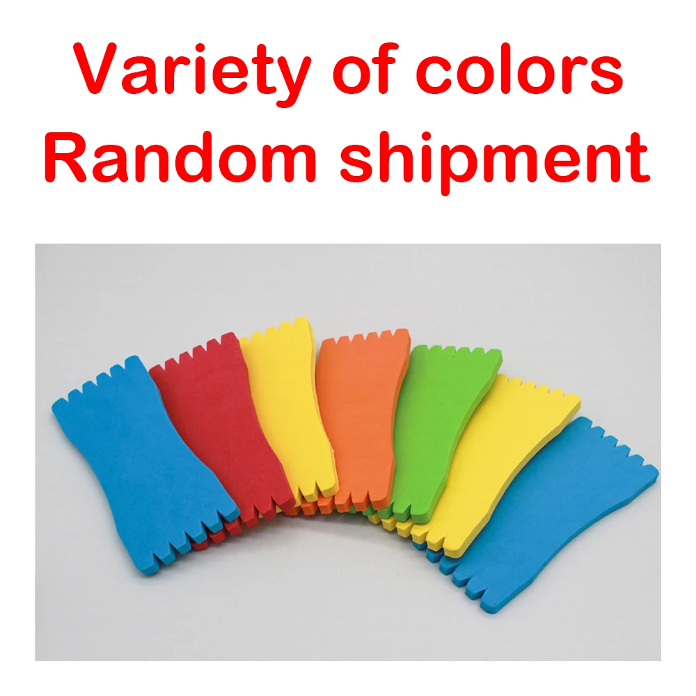 10cm-20cm EVA Foam Winding Board Fishing Line Plate Fish Hook Storage Wire Sub-wire winding board fishing gear supplies