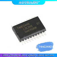 10pcs/lot Buffer drive 74HC244D 74HC244 SN74HC244DWR 74HC244DW SOP20   original