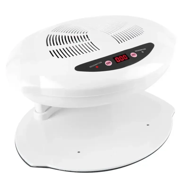 400 ワットハイパワーノーマルマニキュアドライヤーファンブロードライヤーウォーム & クールウィンドネイルエアドライヤーファン