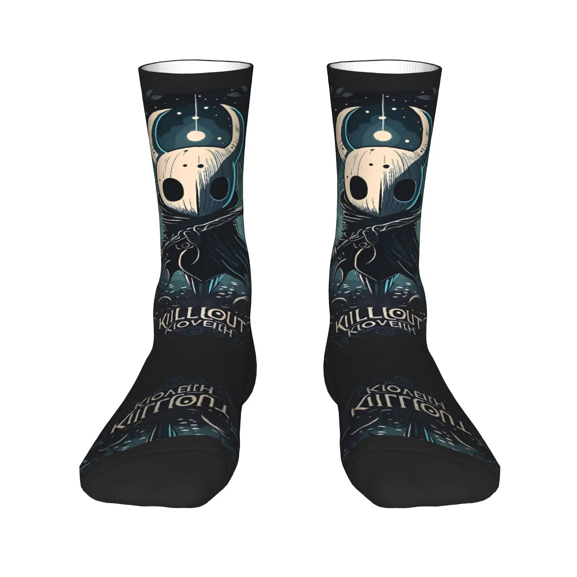 Cartoon Game Hollow Knight 3d Printed Stockings Graphic Kawaii Socks Autumn Non-Slip Socks Women Men Outdoor Warm Soft Socks