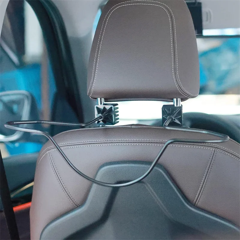 Car Hat Rack Stainless Steel Car Hat Clothes Storage Bracket Cowboy Hat Holder Rack For Truck SUV Car - Image 6