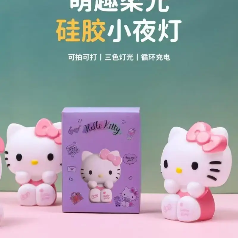 Sanrios Night Light, Hello Kitty Night Light, Eye Protection, Birthday Gift, Bedside Decoration, Cute, Girl, Dormitory, Children