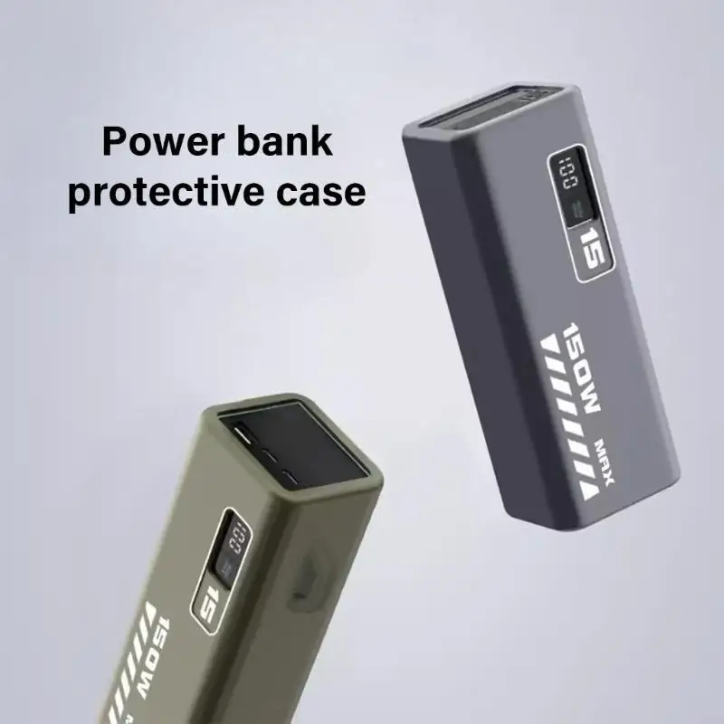 No. 15 150W 전원 은행의 D5BB 휴대용 실리콘 케이스 여행 여행 스토리지 여행