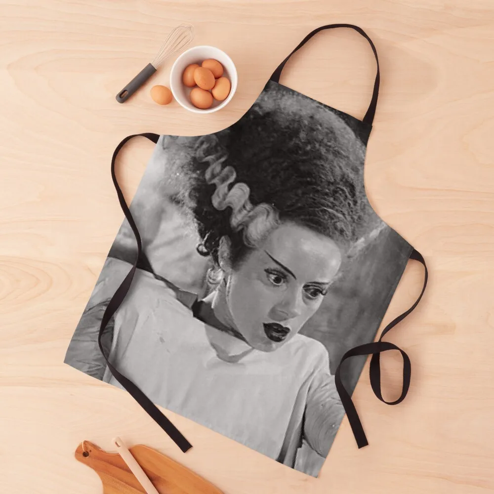 

Retro Bride of Frankenstein Apron carpenter New year's Apron