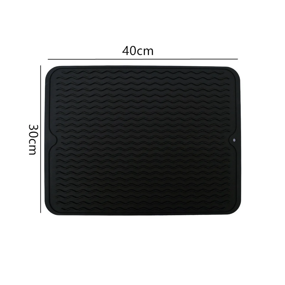 2 шт., силиконовый коврик для сушки Ilicone, 40 х30 см