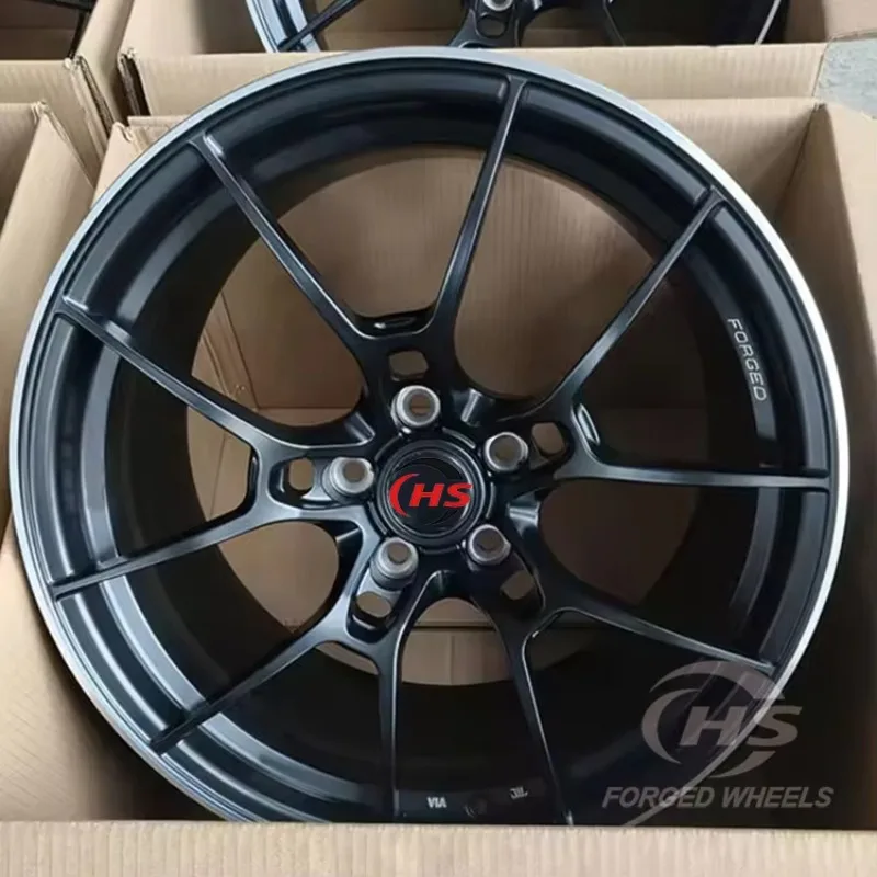 

HS Racing Car Forged Wheels 18/19/20Inch T6061 Forged Wheels 5x112 5x120 Rims for BMW M3/4/5 Audi S4 Benz A35 A45 CLA35/45