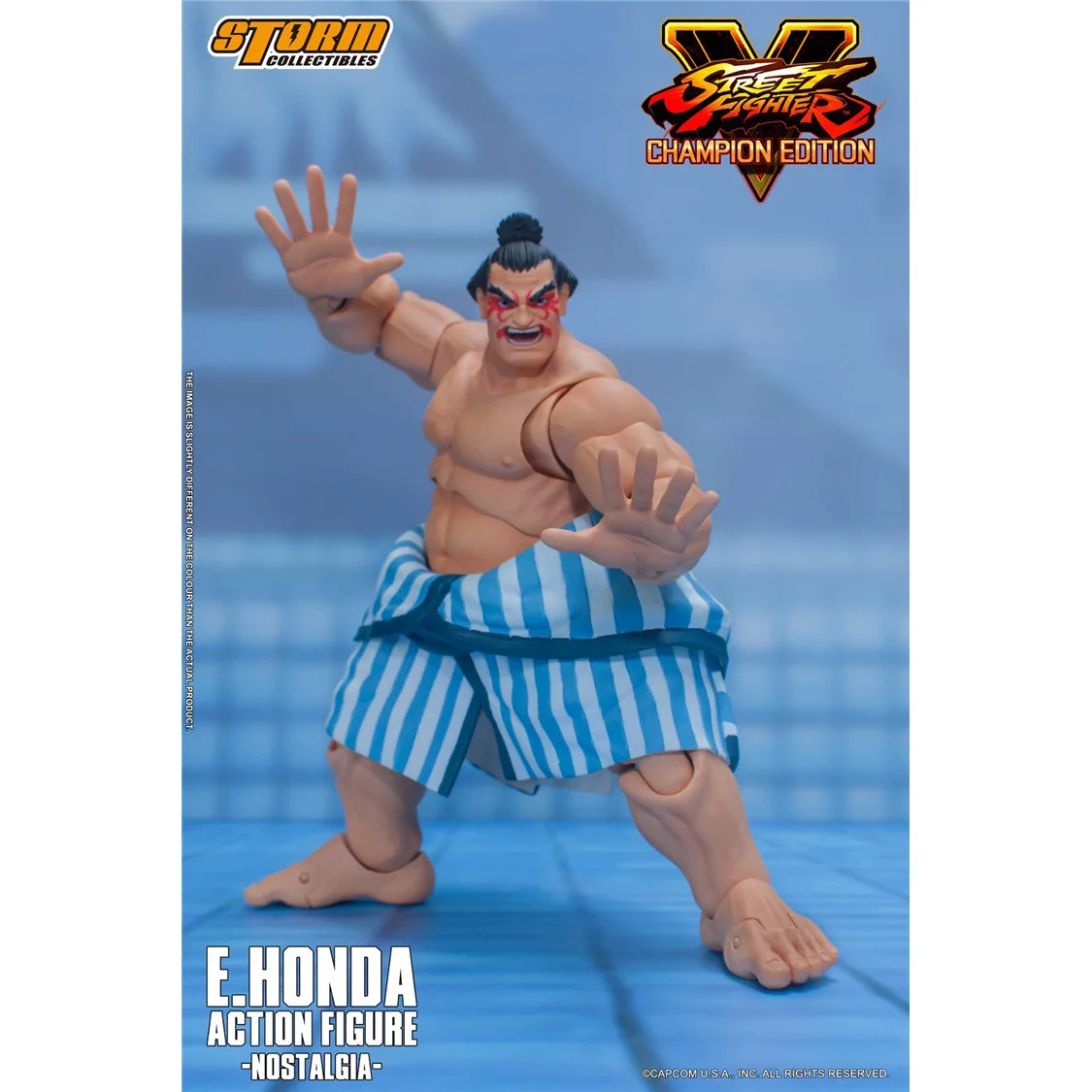 In Stock 100% Original Storm Toys E Honda Street Fighter 1/12 Game Character Model Movable Doll Art Collection