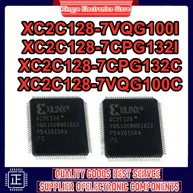

Микросхемы XC2C128-7VQG100C, XC2C128-7VQG100I, XC2C128-7CPG132C, XC2C128-7CPG132I, XC2C128-7VQG100, XC2C128-7CPG132, XC2C128, XC2C
