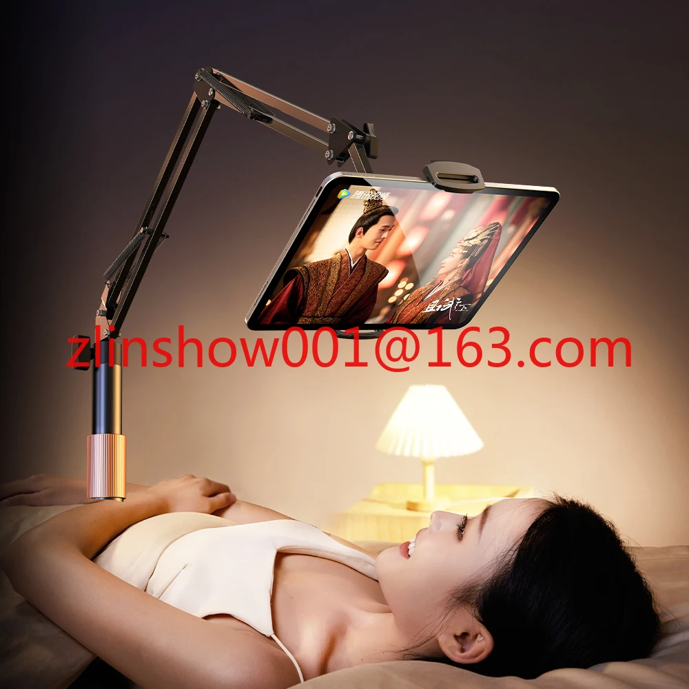 

L10Pro Wholesale Adjust Angle Height Gooseneck Phone Holder for Ipad Stand Floor Mobile Stand Holding for Bed