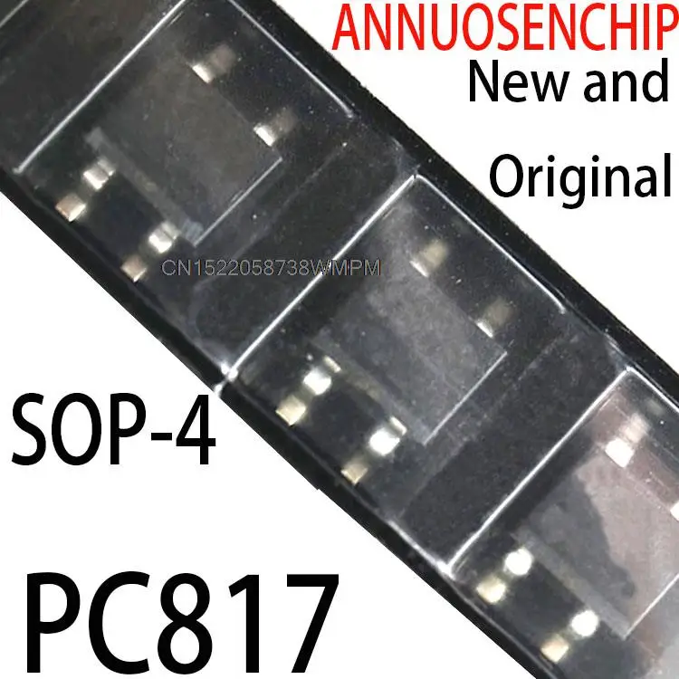 10PCS New and Original  PC 817 SOP-4 SMD Optocoupler PC817C PC817