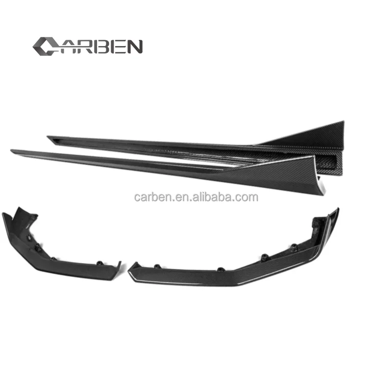 

Для BMW 5-серии M5 G90 G99 Комплект кузова в стиле MP: популярный комплект кузова из углеродного волокна, передний бампер, боковые юбки, передняя губа, диффузор.