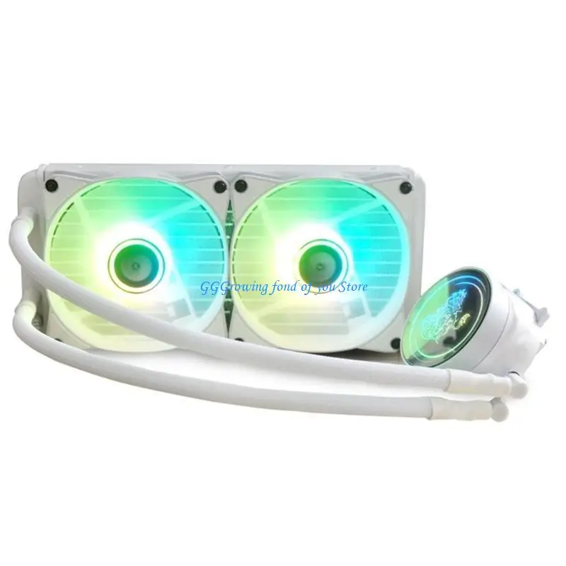 مبرد سائل لوحدة المعالجة المركزية H9EB ARGB CPU مبرد مياه لـ LGA 2066/2011 2011 115X AM4/AM3+/AM3/FM2+ مشعاع عالي الكفاءة #1