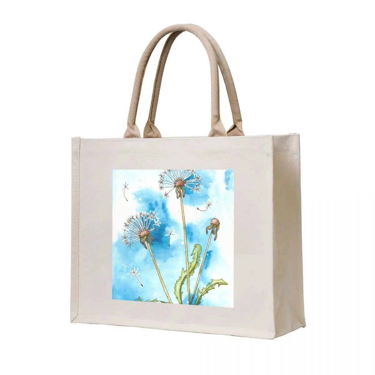 

Dandelion Clocks Tote Bag Canvas bag shoping bag large tote