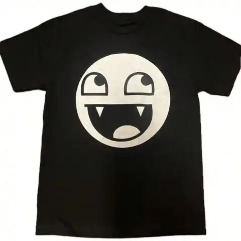 Y2K Goth Emo Scene T-Shirt Soft Relaxed Fit Vampire Style
