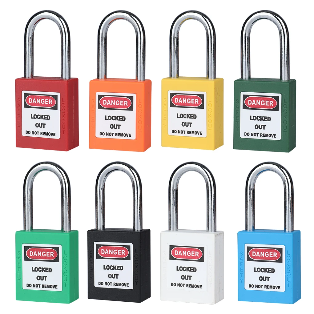 

5 Pieces Lockout Tagout Kit Safety Padlock Locking Accessory Industrial Locks