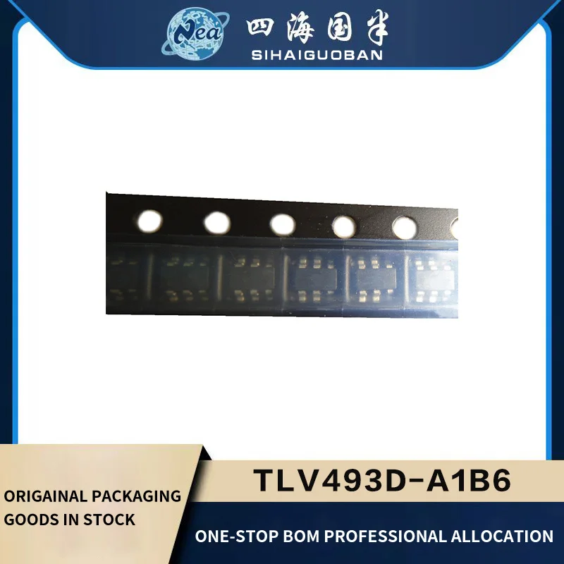 5PCS New Packaging TLV493D-A1B6 SVA TSOP-6 TLV493DA1B6HTSA2 Magnetic Sensors