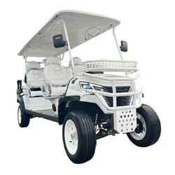 2024 CE Certification Golf Cart Street Legal 4 Seater White Electric Golf Car Lithium Hunting Beach Buggy Golf Carts