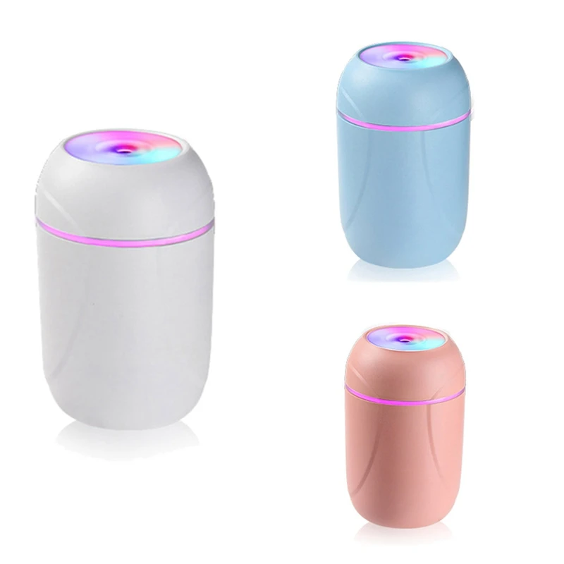 

Air Humidifier Diffuser Large Spray USB Ultrasonic Aroma Essential Oil Colorful Light Cup Cool Mist Maker