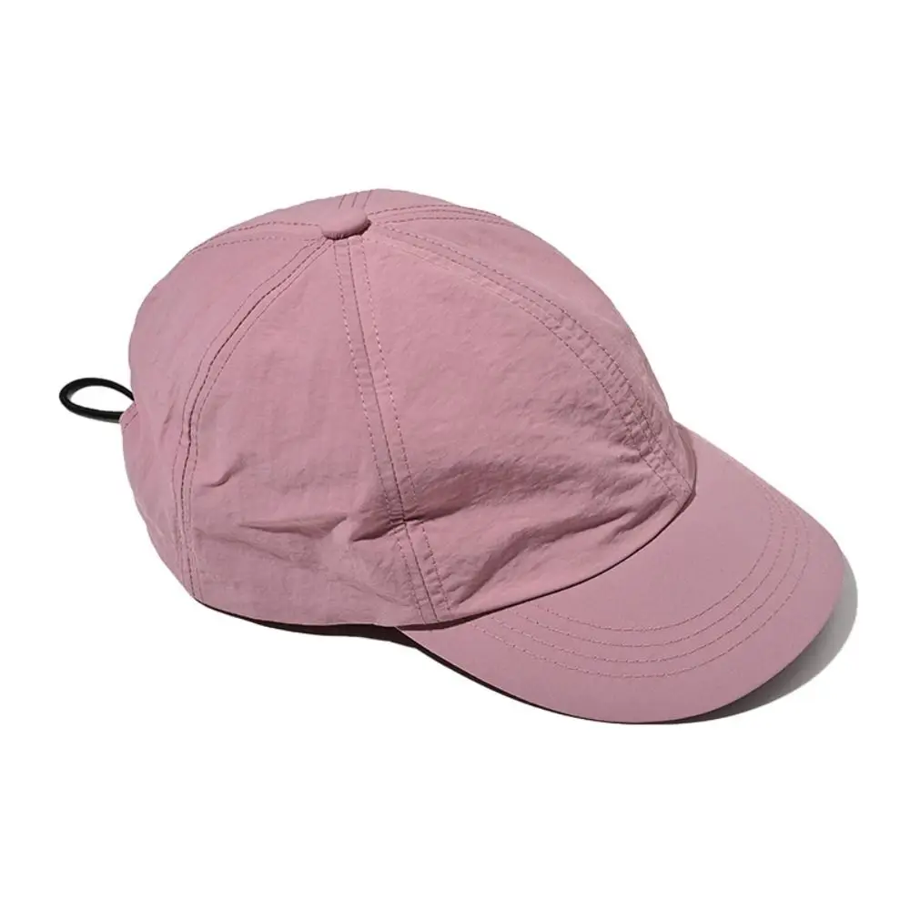 Sports Hat Waterproof Baseball Cap Drawstring Design Japanese Style Sunshade Cap Quick-drying Light Thin Snapback Hats Unisex